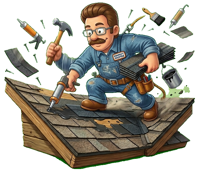 Roof repair professional